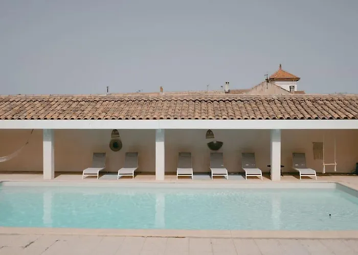 Coeur Cristal - Maison De Maitre & Avec Piscine Et Jardin Penzion Magalas