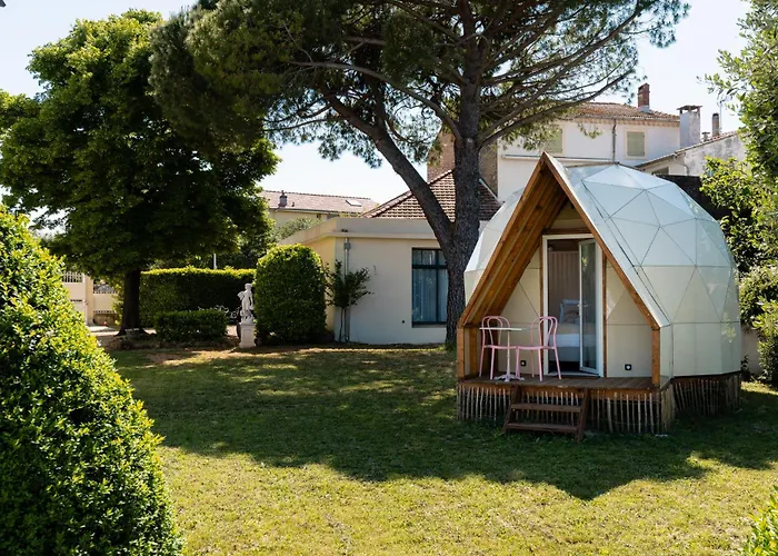 Coeur Cristal - Maison De Maitre & Avec Piscine Et Jardin Magalas